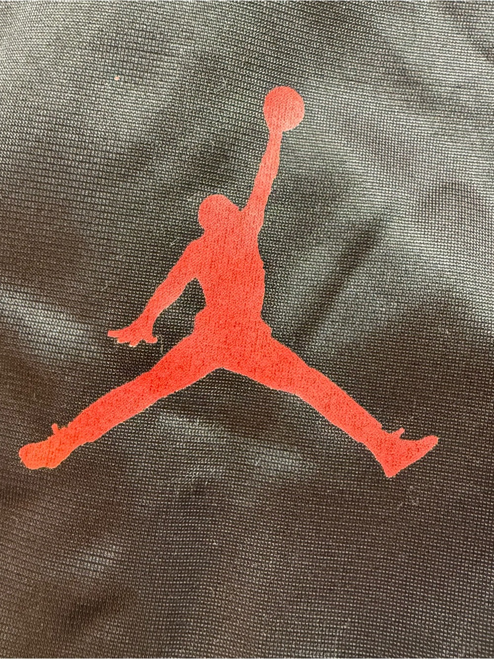Nike Air Jordan Jacket Mens M Black Hooded Warmup Vest Basketball Training Zip
